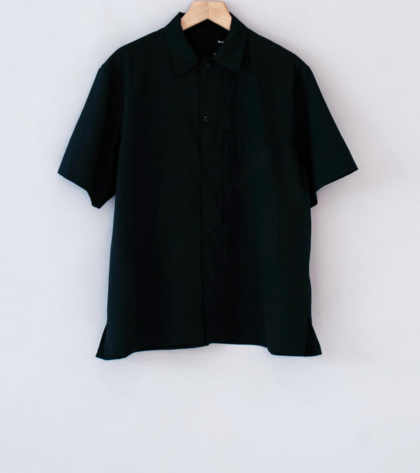 Product Twelve 'Ventilation Short Sleeve Shirt' (Black)