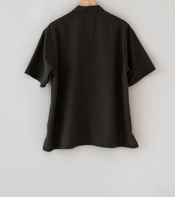 Product Twelve 'Ventilation Short Sleeve Shirt' (Brown)