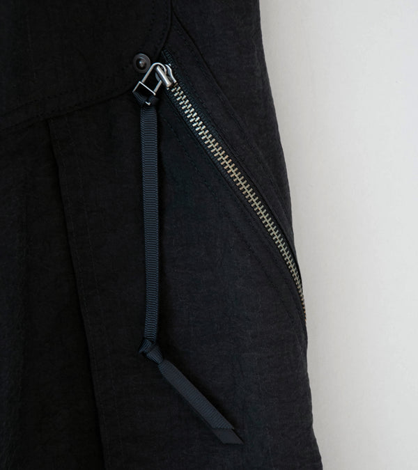 Product Twelve 'Silk Nylon Short Work Pants' (Black)