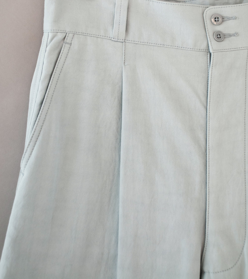 Aton 'M-47 Pants' (Sax Hard Washed Cotton)