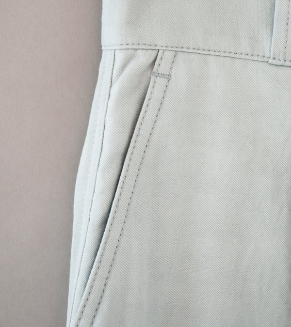 Aton 'M-47 Pants' (Sax Hard Washed Cotton)