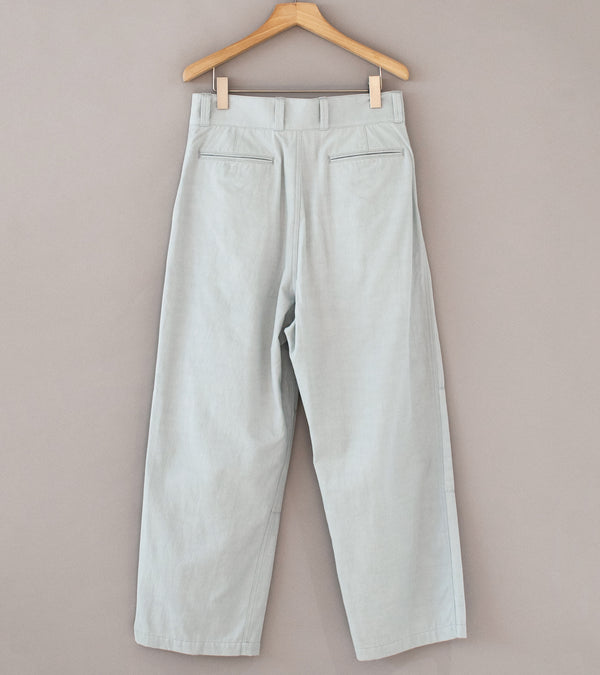 Aton 'M-47 Pants' (Sax Hard Washed Cotton)