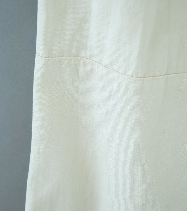 Aton 'M-47 Pants' (Off White Hard Washed Cotton)