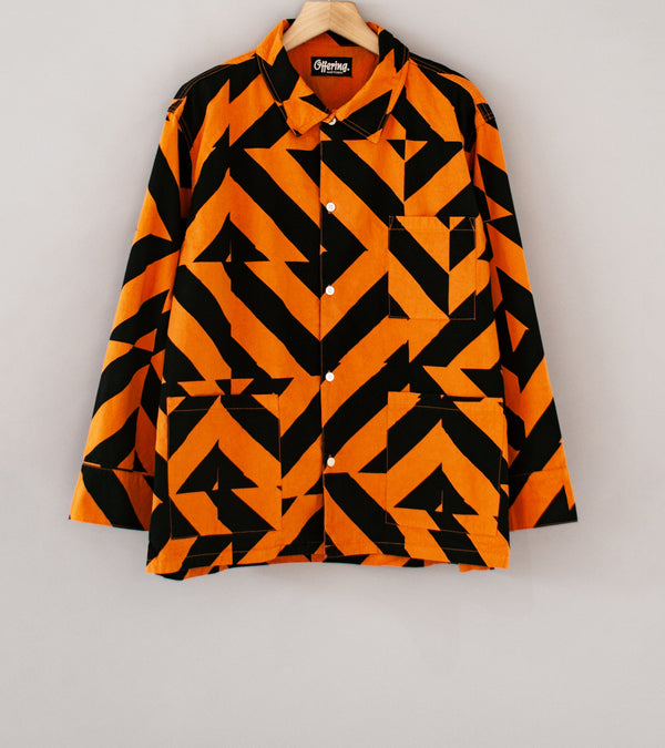 Offering 'Diamond Jacket' (Orange Black)