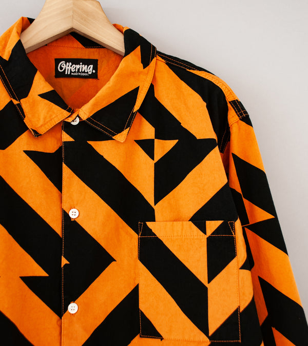 Offering 'Diamond Jacket' (Orange Black)