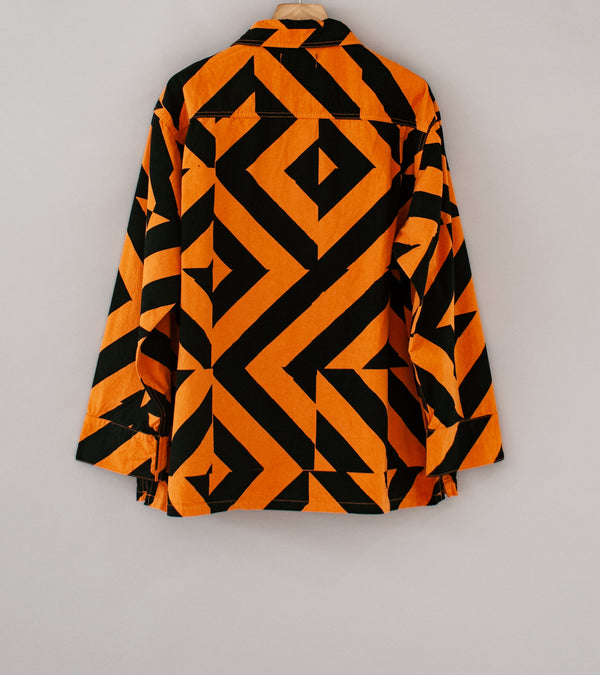 Offering 'Diamond Jacket' (Orange Black)