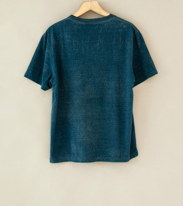 Buckets New York 'Heather Indigo Pocket Tee' (Blue Black)