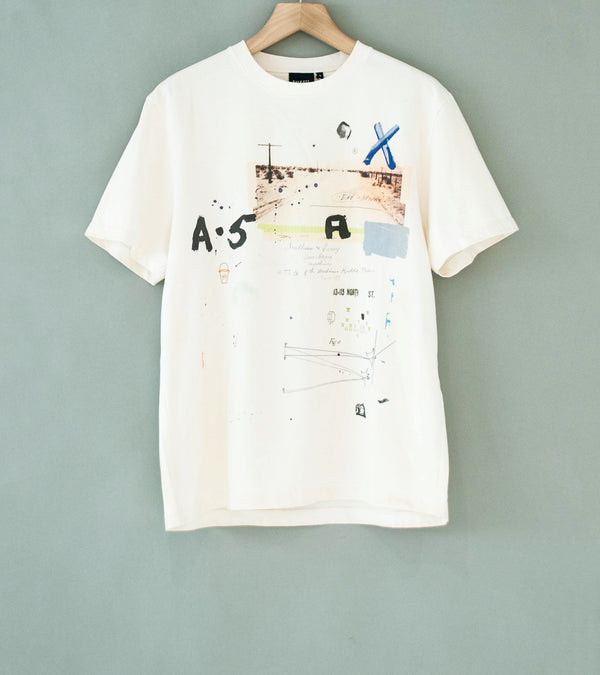 Buckets New York 'Collage Walnut Short Sleeve Tee' (Walnut)