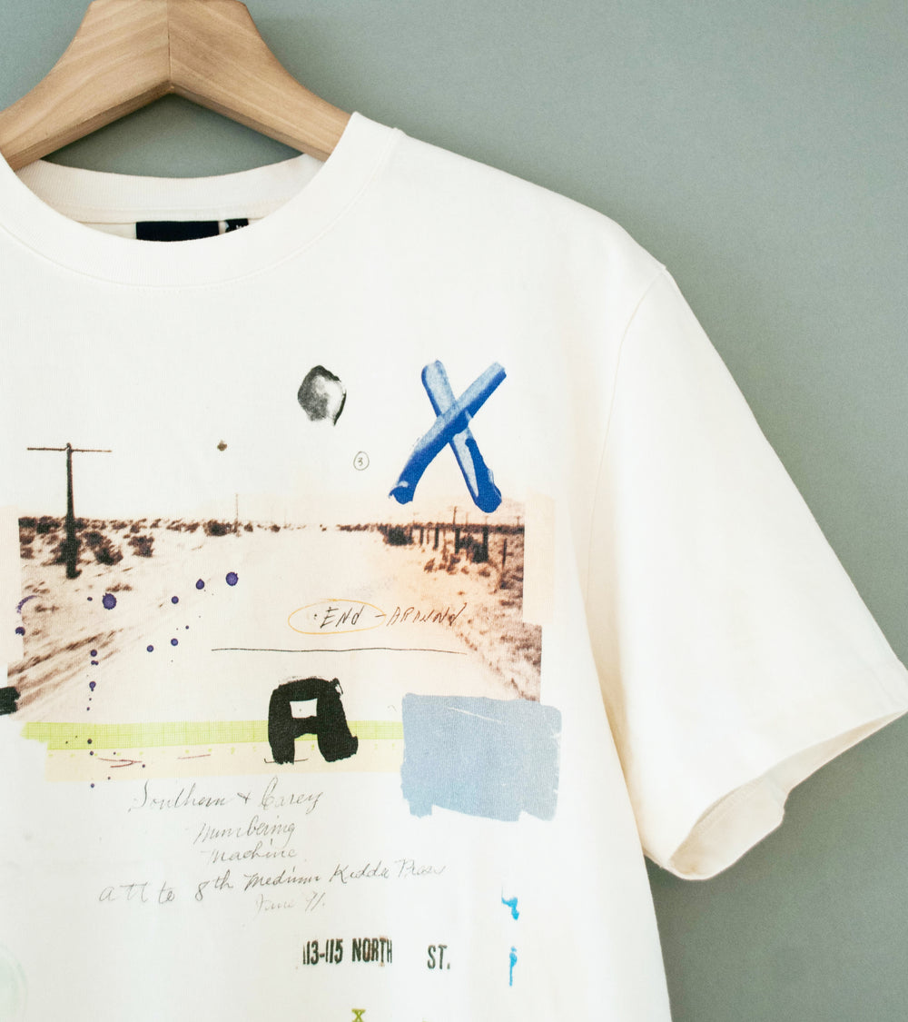 Buckets New York 'Collage Walnut Short Sleeve Tee' (Walnut)