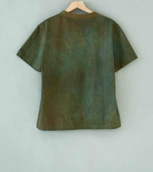 Buckets New York 'Muddy Indigo Short Sleeve Tee' (Brown)