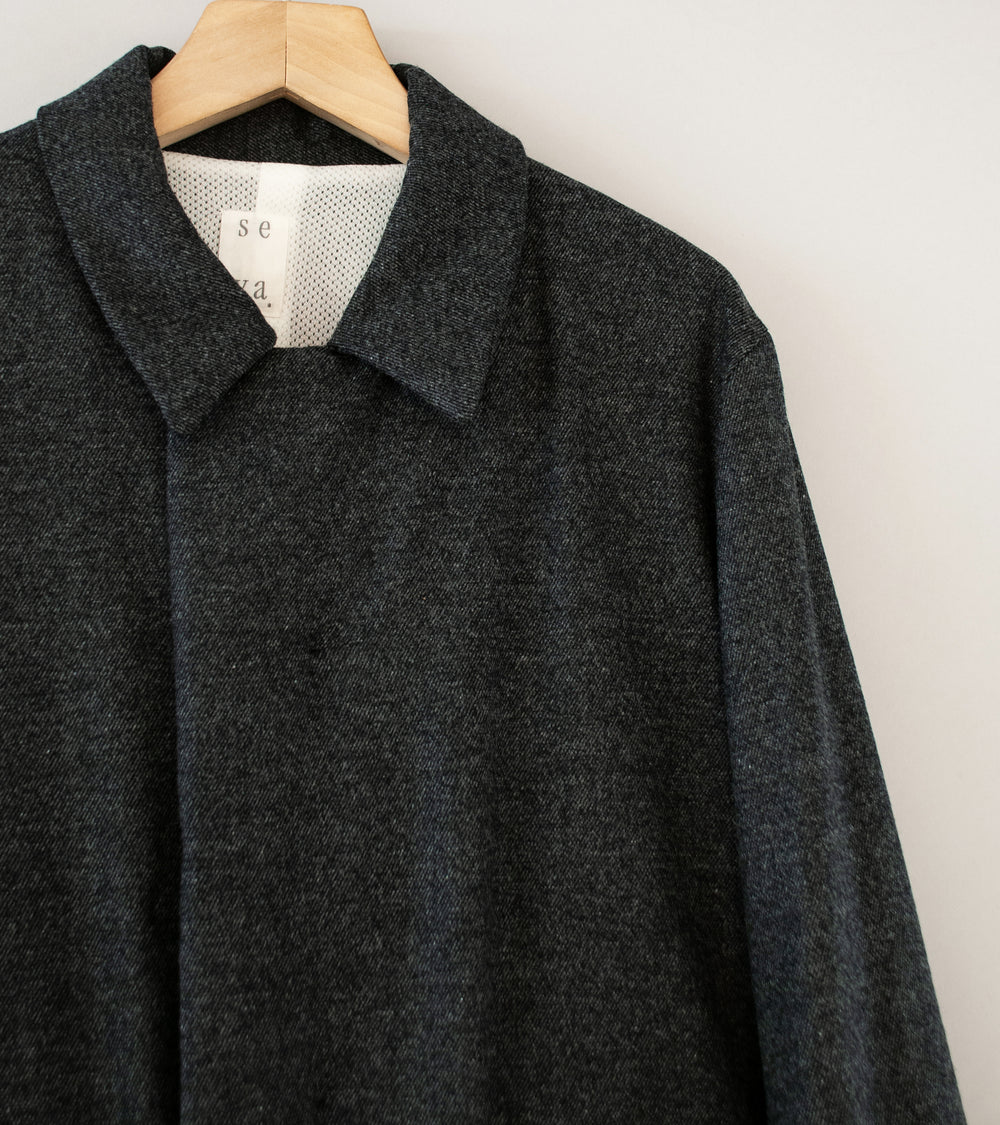 Seya 'Fluffy Wind Blouson' (Lauzes Fine Grained Tweed)