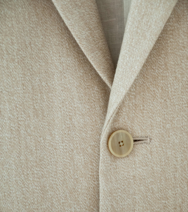 Seya 'La Villaret Jacket' (Creme Fine Grained Tweed)