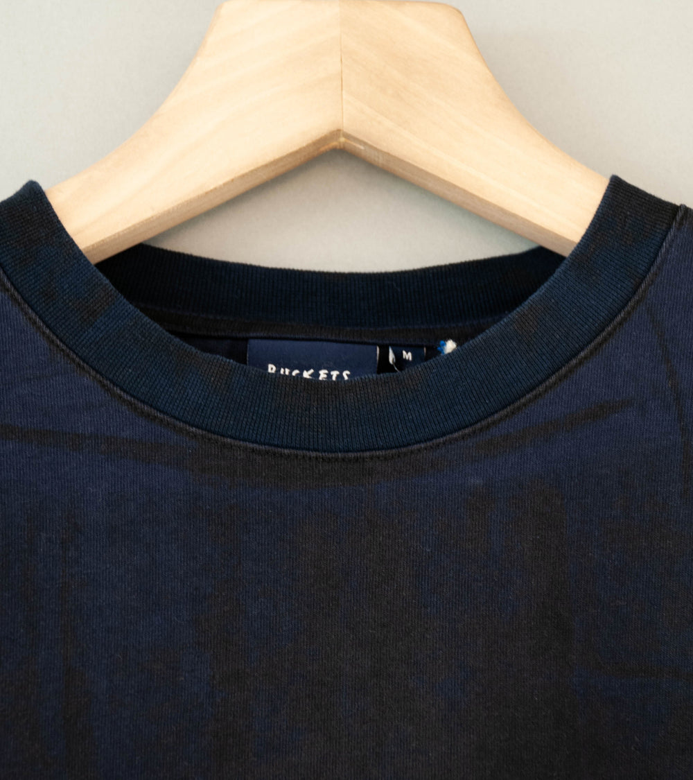 Buckets New York 'Screen Short Sleeve Tee' (Navy Black)