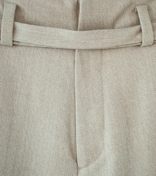 Seya 'Roadtrip Pants' (Creme Fine Grained Tweed)