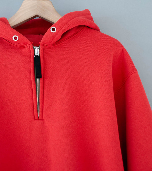 Cease 'Quarter Zip Hoodie' (Poppy Red)