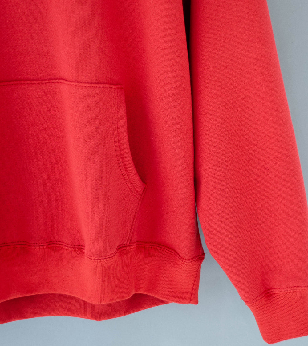 Cease 'Quarter Zip Hoodie' (Poppy Red)
