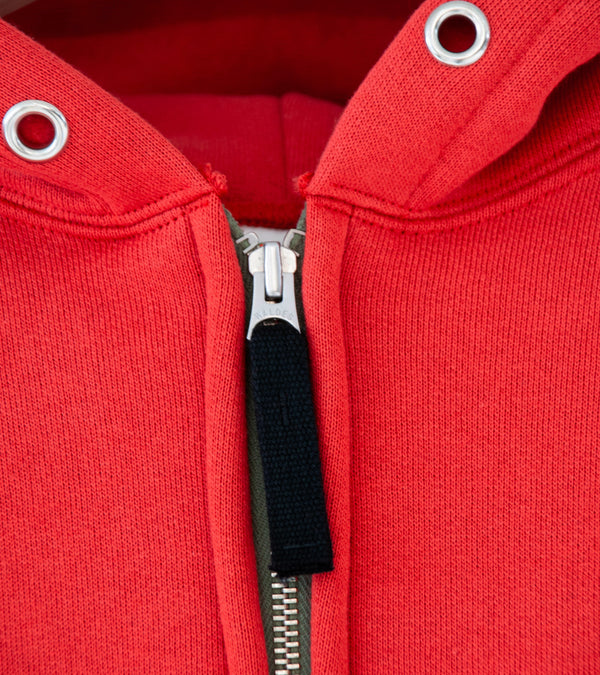 Cease 'Quarter Zip Hoodie' (Poppy Red)