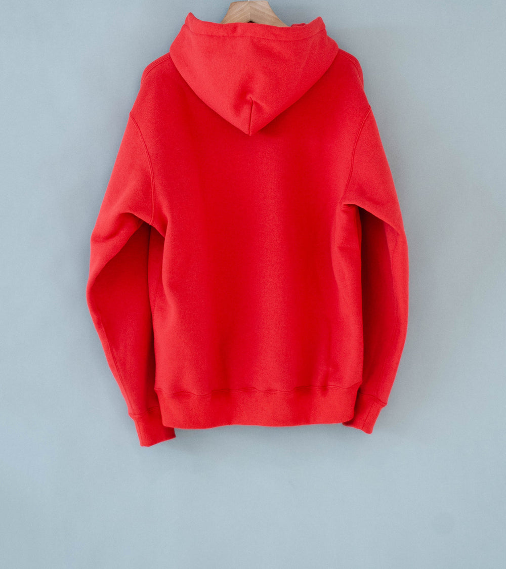 Cease 'Quarter Zip Hoodie' (Poppy Red)
