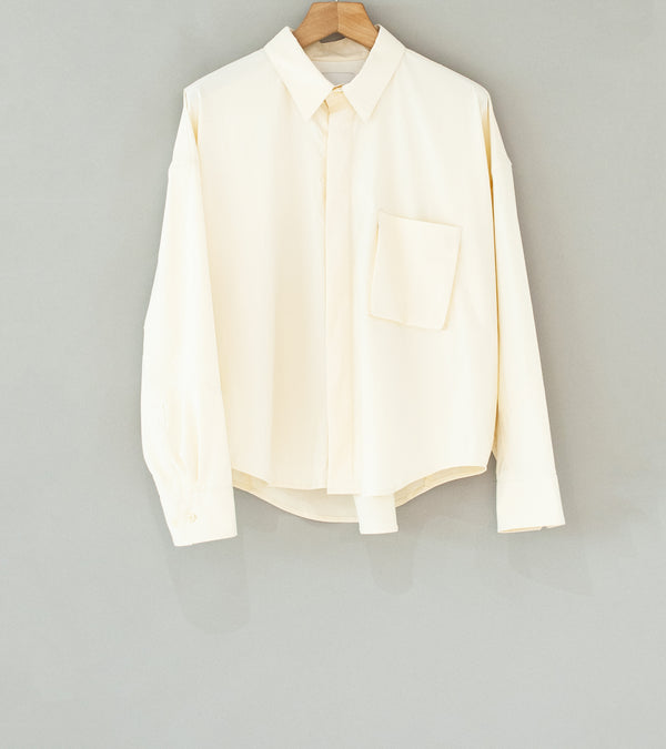 Greg Laboratory 'Permanent Concept Indium Shirt' (Cream)