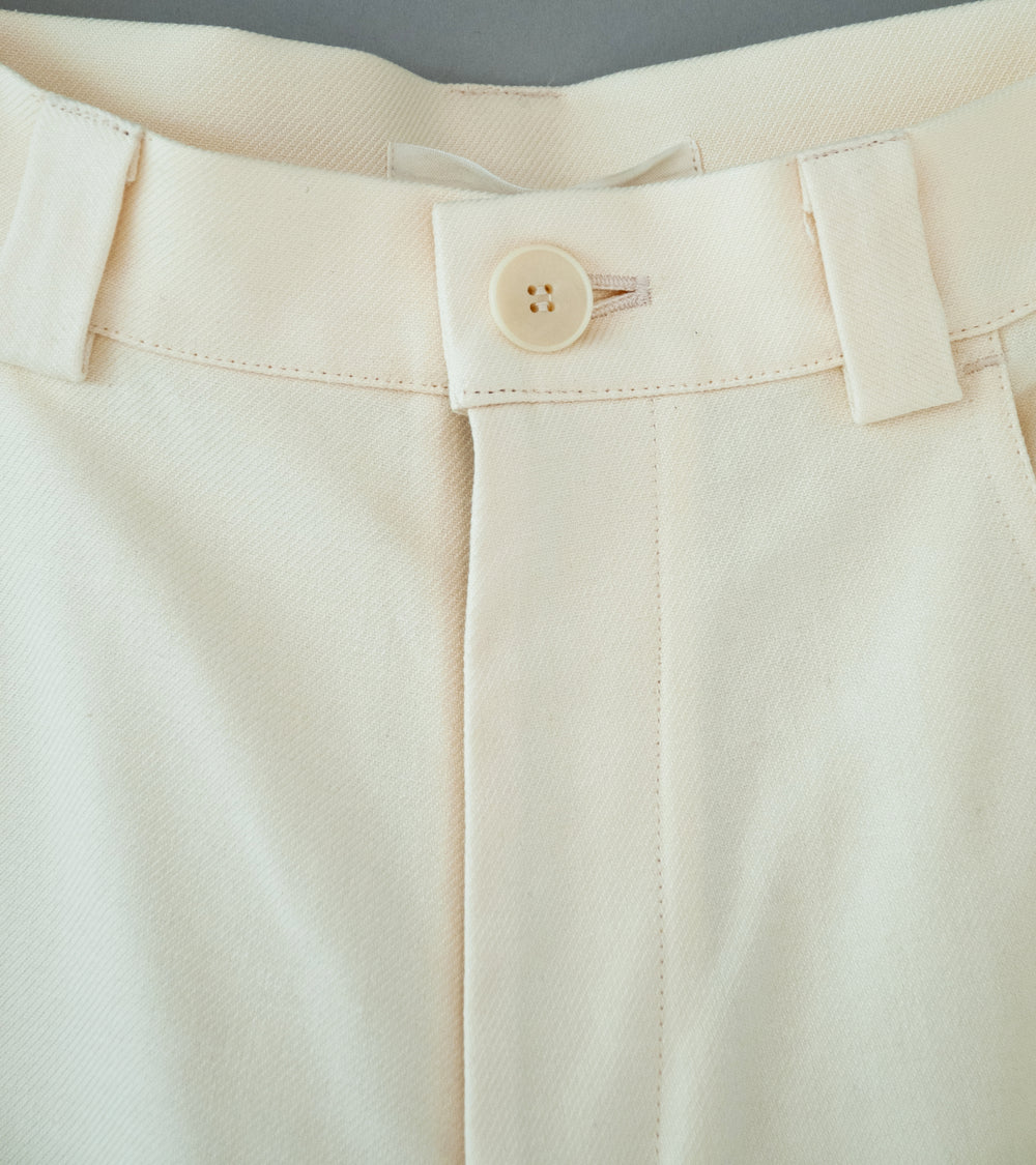 Seya 'La Villaret Pants' (Creme French Worker Serge)