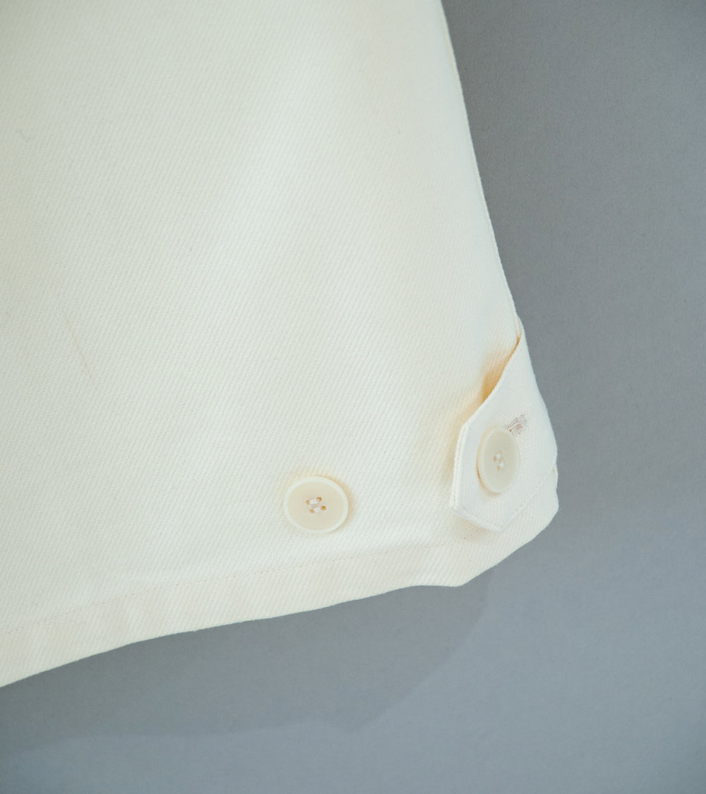 Seya 'La Villaret Pants' (Creme French Worker Serge)