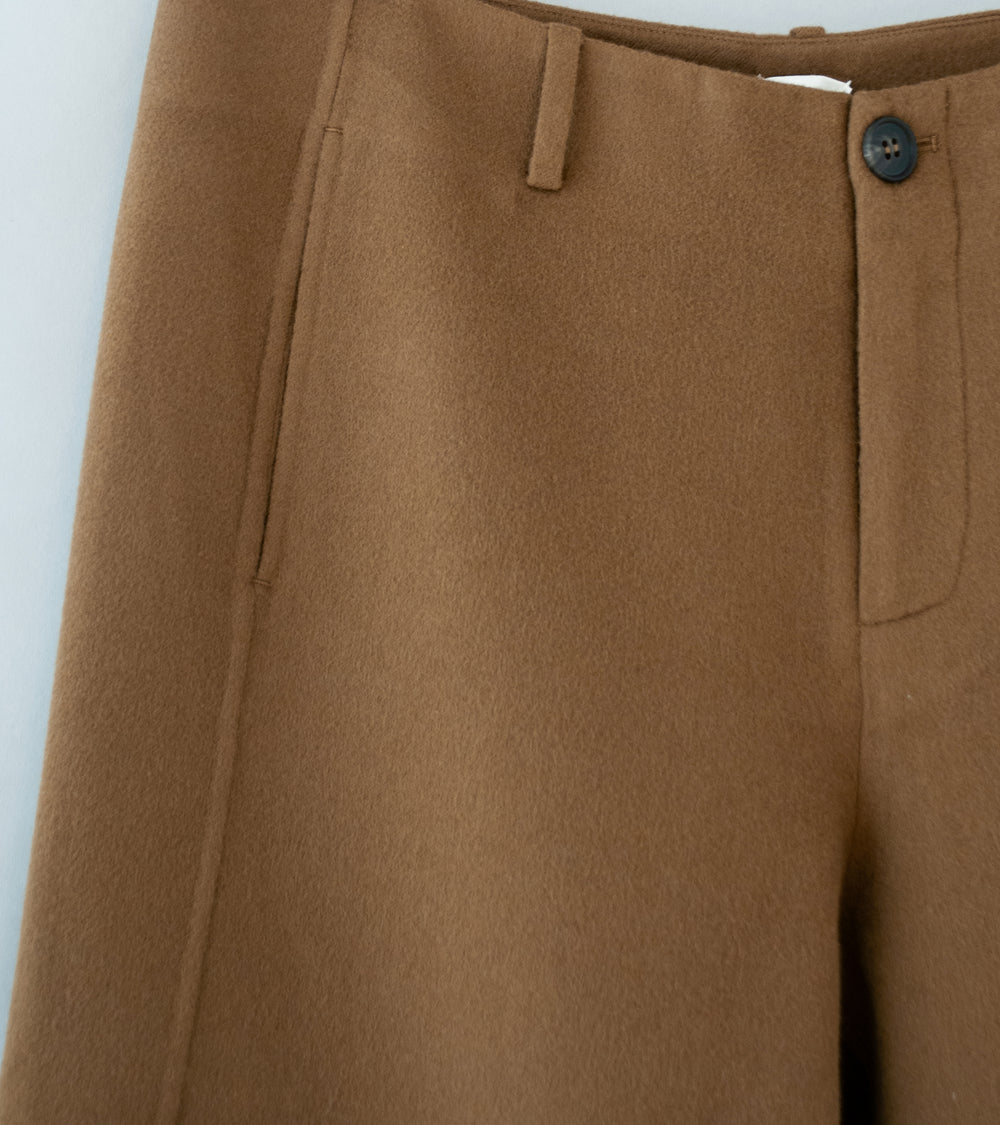 Seya 'Light Double Face Pants' (Squirrel Super 110 Fine Merino Wool)