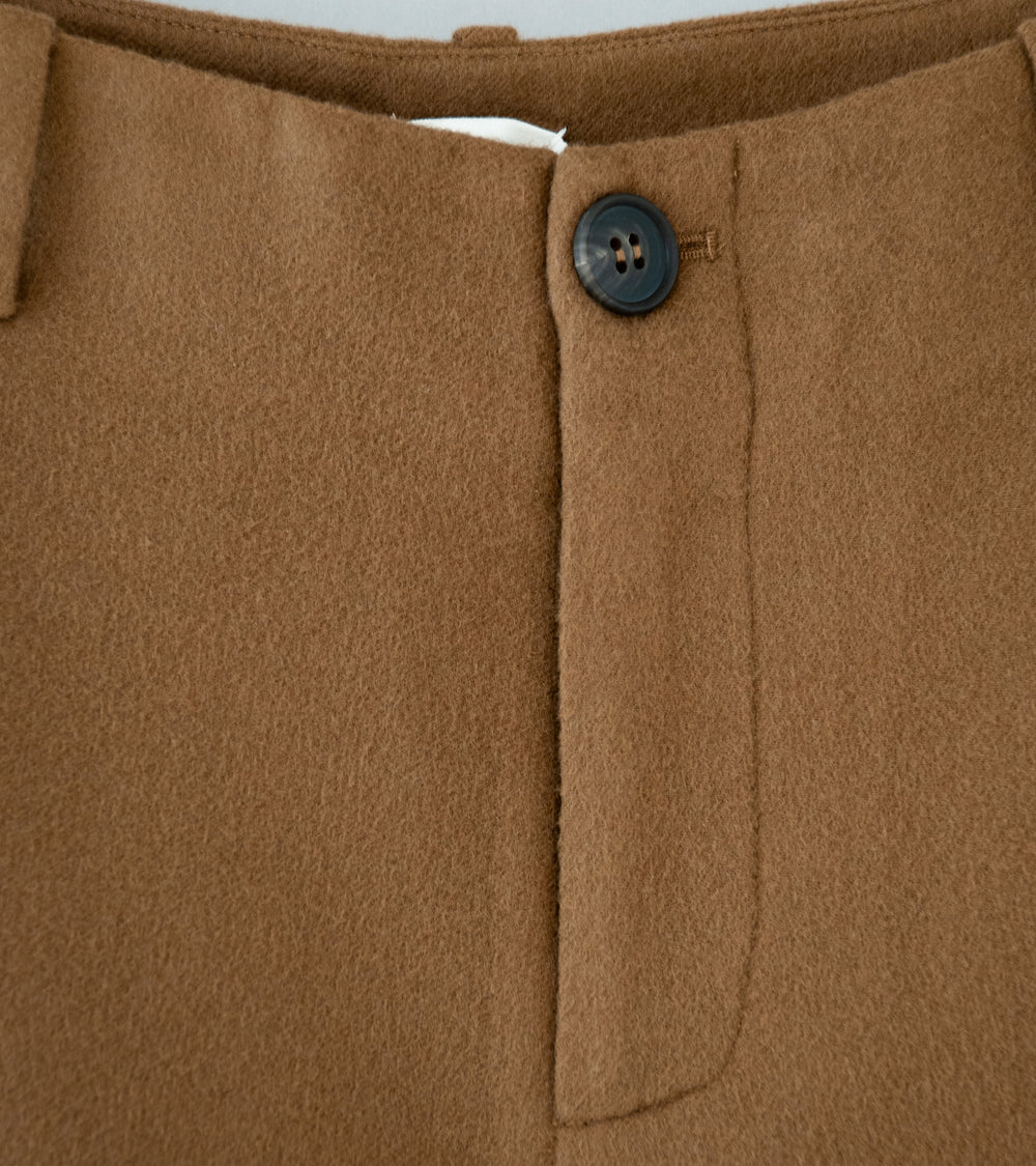 Seya 'Light Double Face Pants' (Squirrel Super 110 Fine Merino Wool)