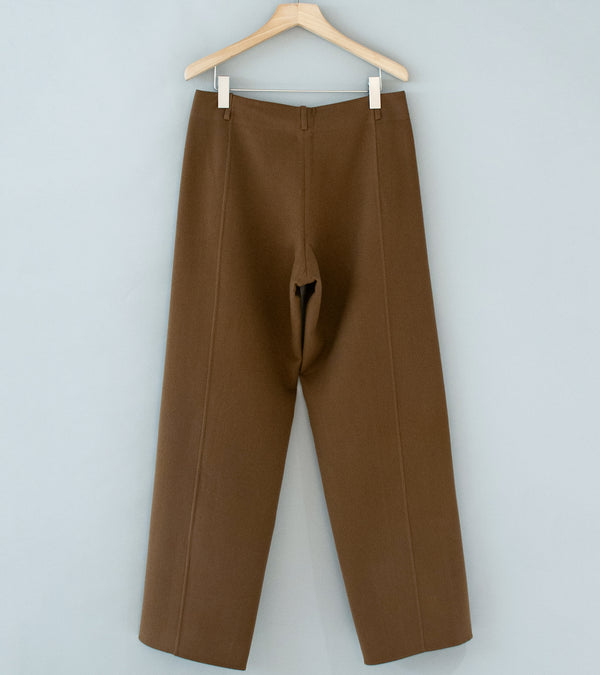 Seya 'Light Double Face Pants' (Squirrel Super 110 Fine Merino Wool)