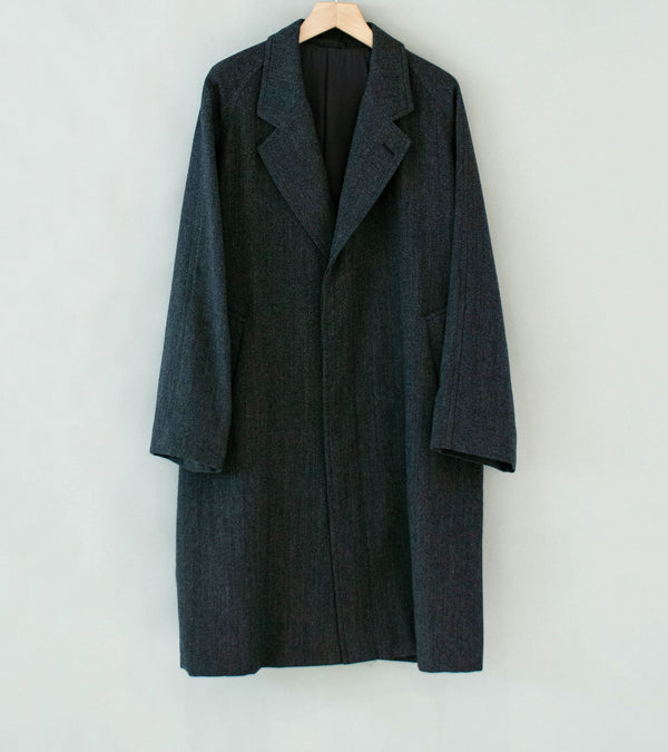 Bauth 'Wool Chesterfield Coat' (Charcoal)