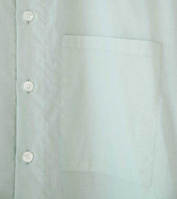 Auralee 'Super Fine Cotton Lawn Shirt' (Pale Blue)