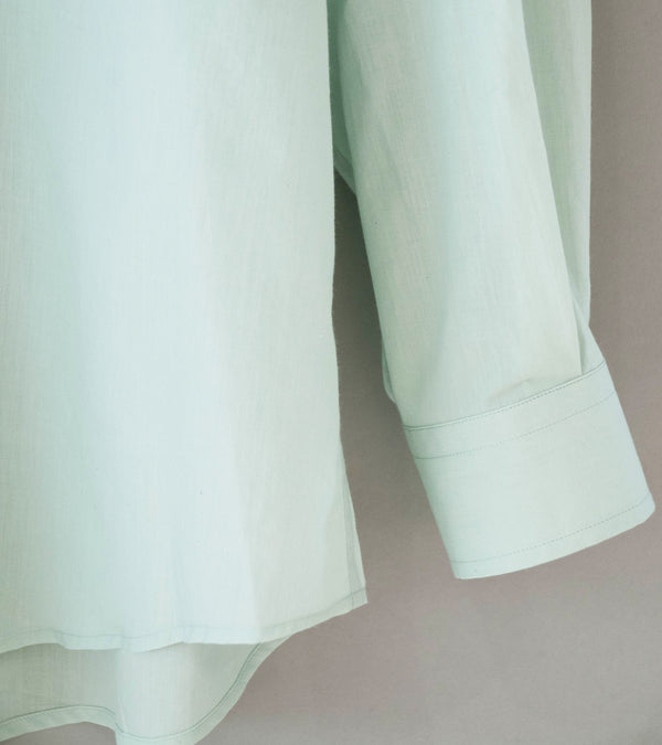 Auralee 'Super Fine Cotton Lawn Shirt' (Pale Blue)