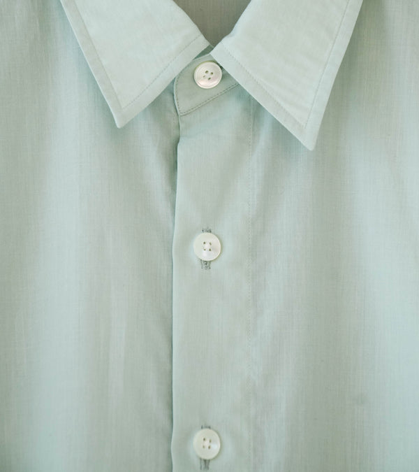 Auralee 'Super Fine Cotton Lawn Shirt' (Pale Blue)