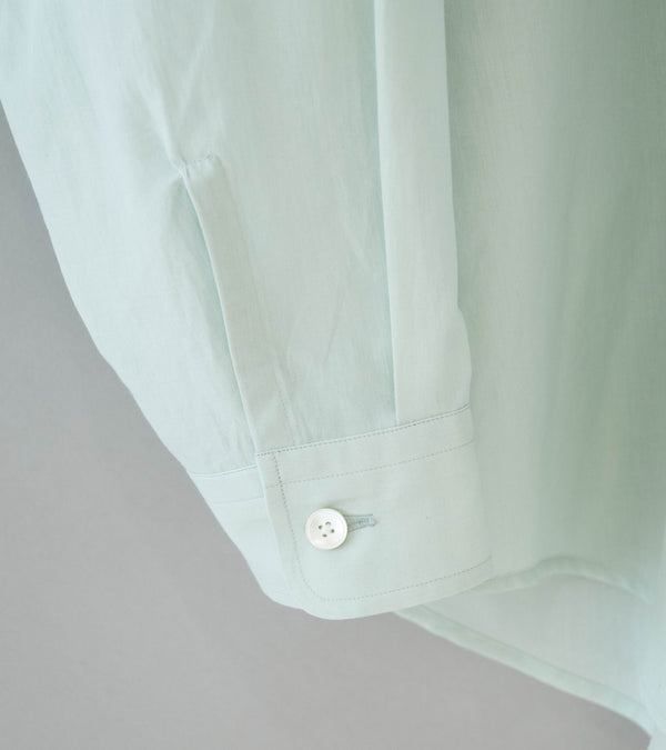 Auralee 'Super Fine Cotton Lawn Shirt' (Pale Blue)