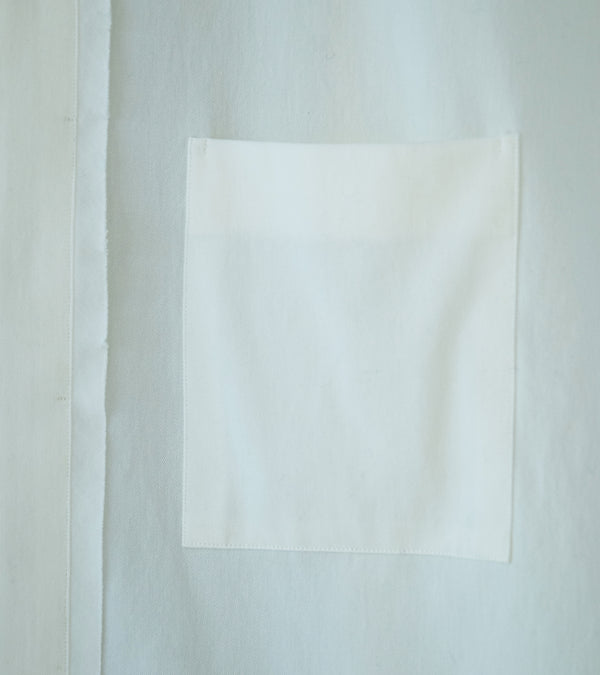 Seya 'Frilled Shirt' (White Dry Organic Cotton)