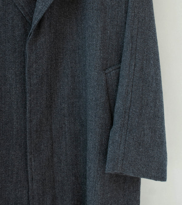 Bauth 'Wool Chesterfield Coat' (Charcoal)