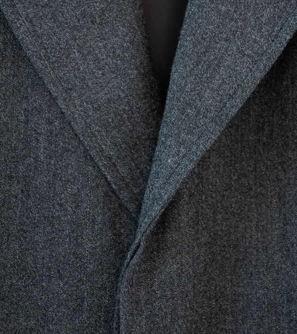 Bauth 'Wool Chesterfield Coat' (Charcoal)