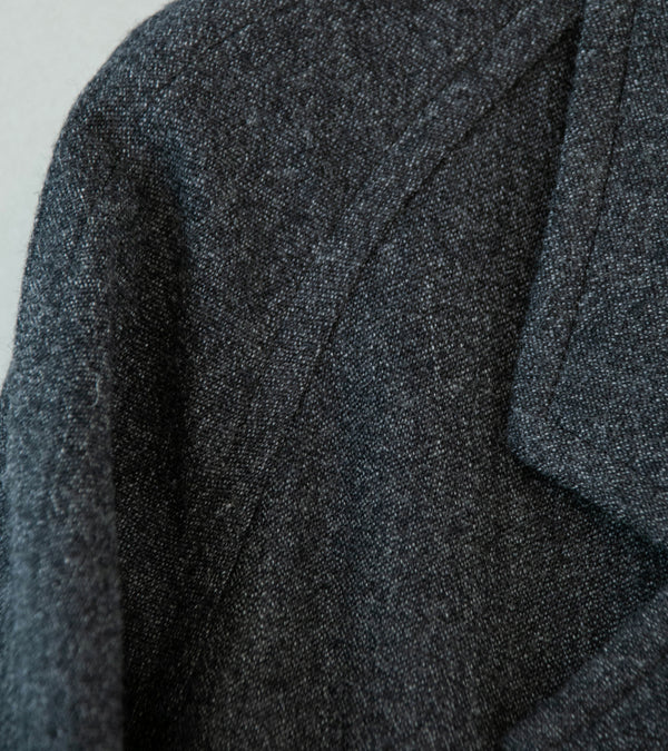 Bauth 'Wool Chesterfield Coat' (Charcoal)