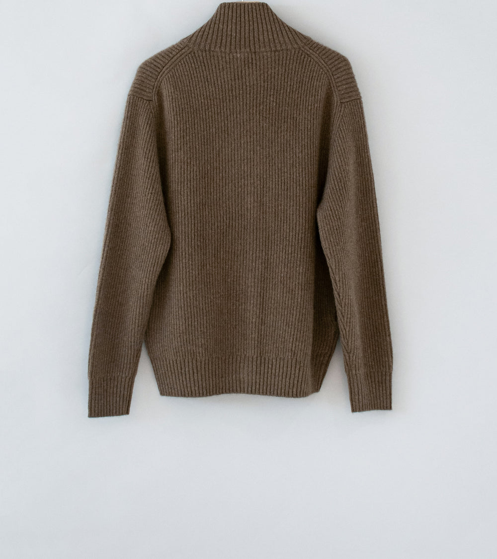 Seya 'Cloud Knit Blouson' (Undyed 7GG Double Yak)