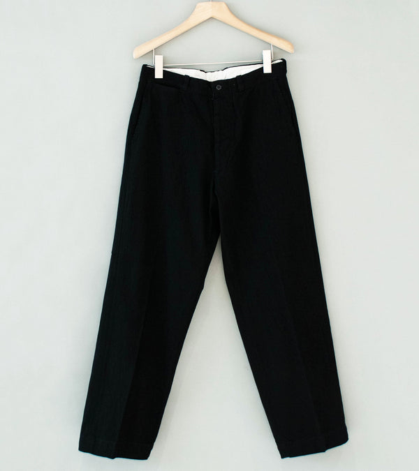Bauth 'Twill Trousers' (Black)