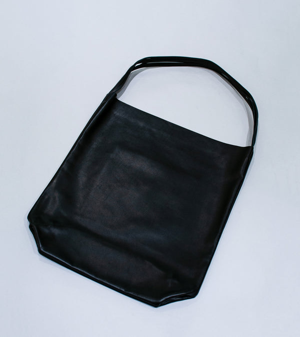 Seya 'Isaac Reina Multi Handle Hobo' (Black Leather)