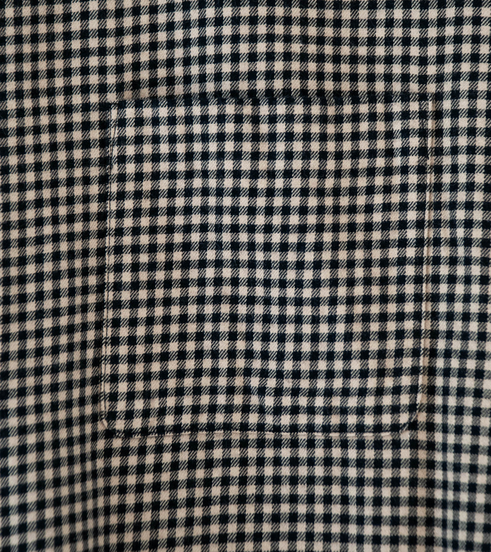 Bauth 'Cotton Wool Check Shirt' (Beige Check)