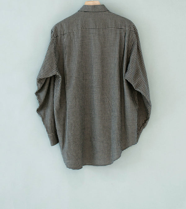 Bauth 'Cotton Wool Check Shirt' (Beige Check)