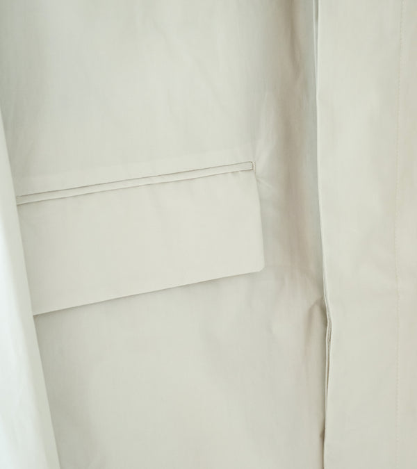 Rier 'Popeline Waxed Jacket' (Chalk Waxed)