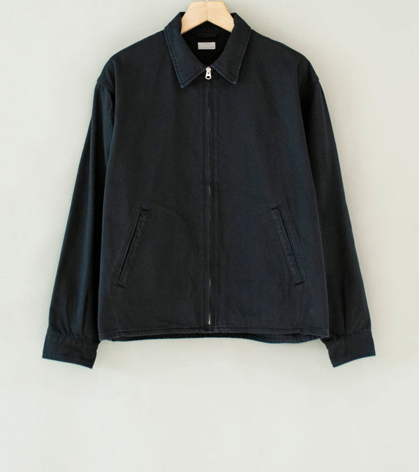 Bauth 'Satin Zip Blouson' (Charcoal)