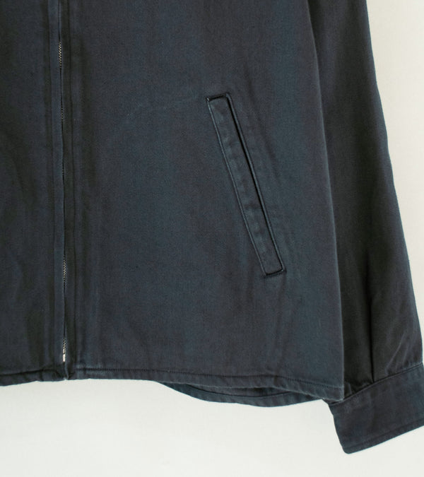 Bauth 'Satin Zip Blouson' (Charcoal)