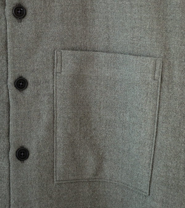 Evan Kinori 'Big Shirt Two' (Heather Grey Wool Gauze)