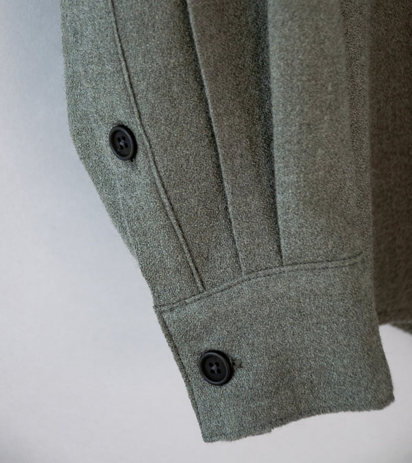 Evan Kinori 'Big Shirt Two' (Heather Grey Wool Gauze)