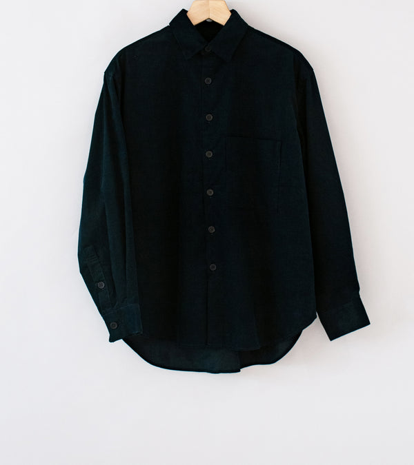 Evan Kinori 'Big Shirt Two' (Navy Pinwale Corduroy)