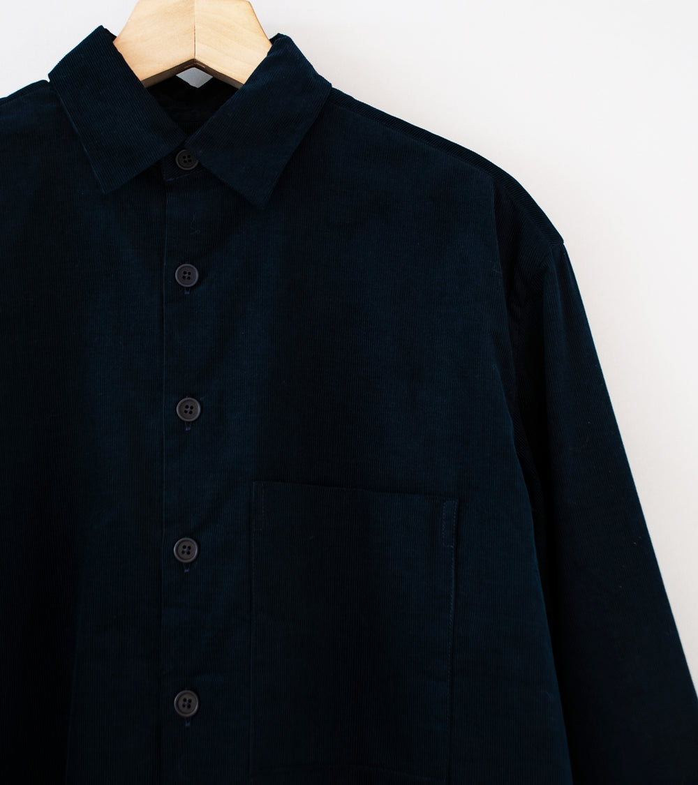 Evan Kinori 'Big Shirt Two' (Navy Pinwale Corduroy)