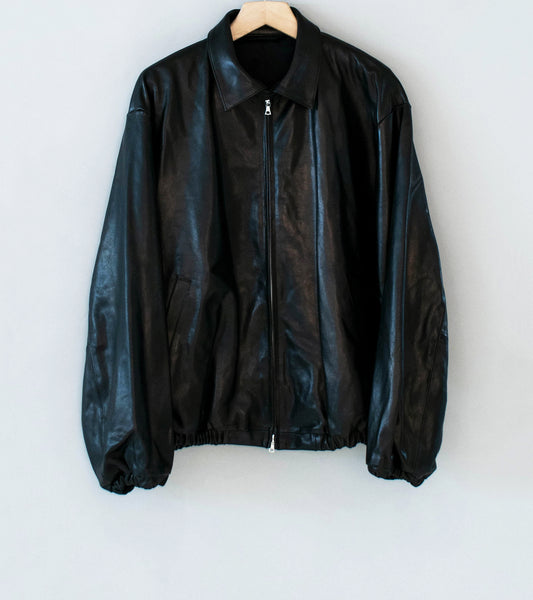 Stein 'Lamb Leather Light Zip Jacket' (Black) – C'H'C'M'